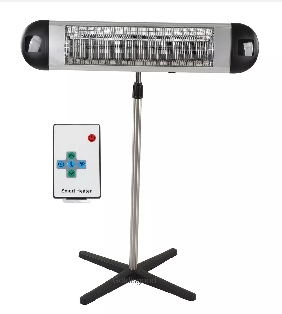 Halogen patio heater